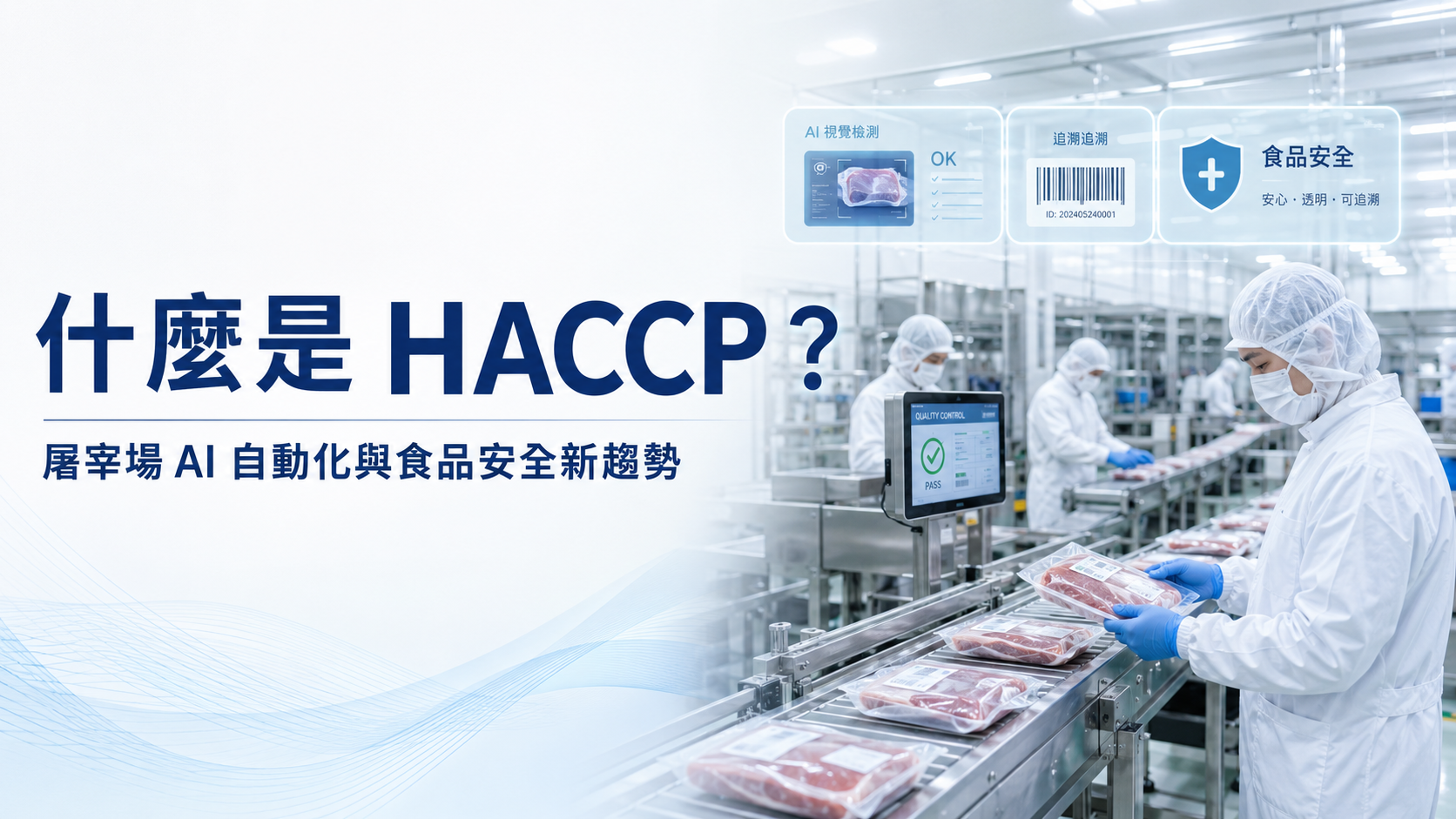 什麼是 HACCP？從屠宰場AI自動化看食品安全管理的新趨勢