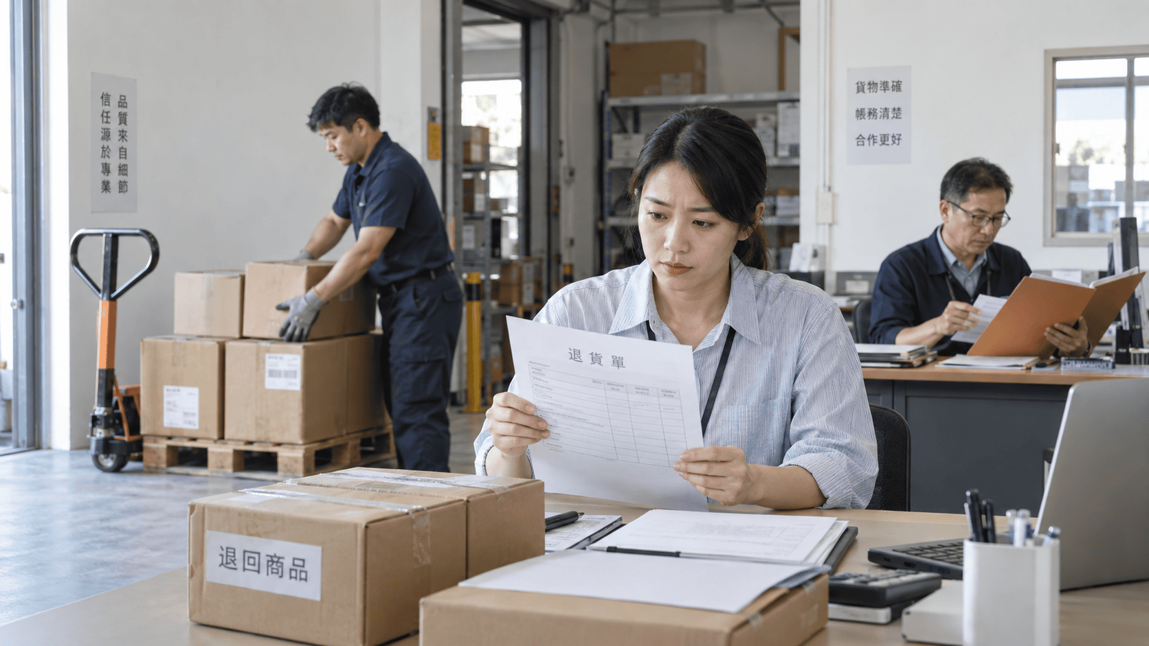 不良品如何轉退貨看懂貨物退回與帳款調整的差別